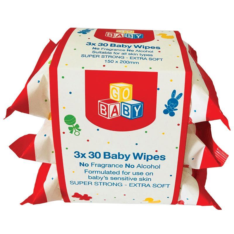 Baby wipes to store go