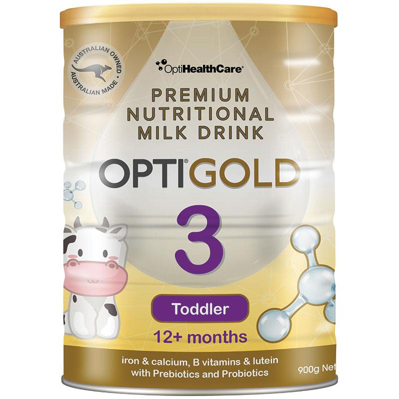Opti Gold Toddler Milk Drink with Pre & Probiotics New Formulation 900g