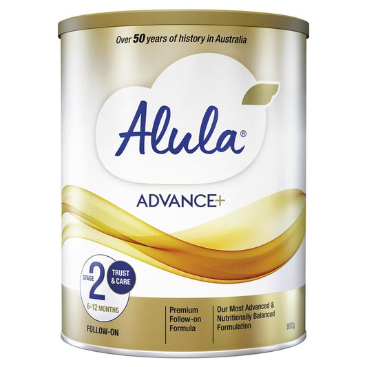 Alula Advance+ Stage 2 Follow On Formula 6-12 Months 800g