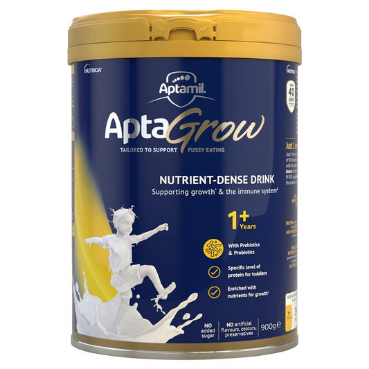 AptaGrow Nutrient-Dense Milk Drink From 1+ Years 900g