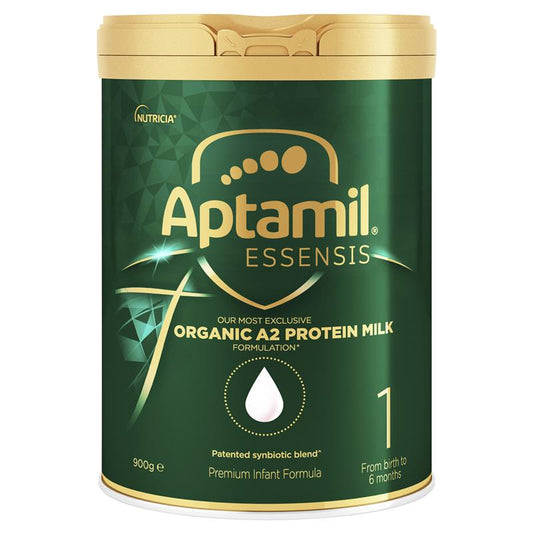 Aptamil Essensis Organic A2 Protein Milk 1 Premium Infant Formula From Birth to 6 Months 900g