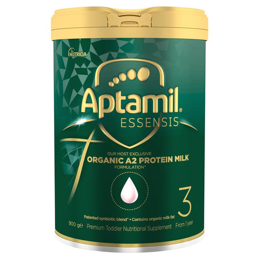 Aptamil Essensis Organic A2 Protein Milk 3 Premium Toddler Nutritional Supplement From 1 Year 900g