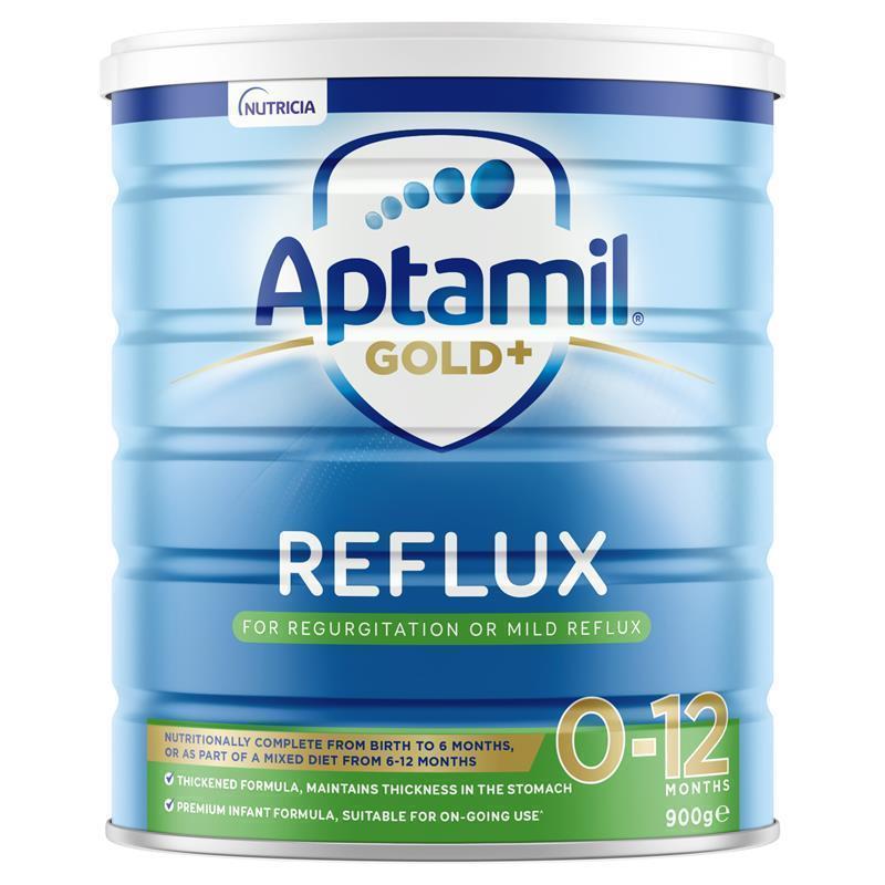 Aptamil Gold+ Reflux Baby Infant Formula Regurgitation or Mild Reflux From Birth to 12 Months 900g