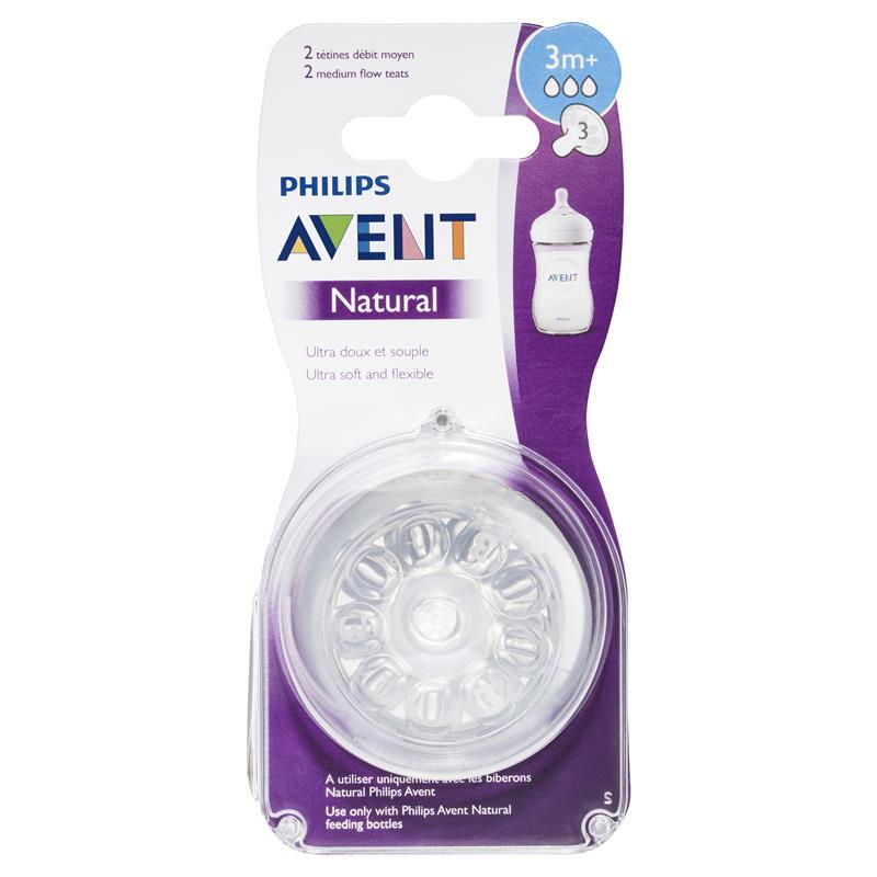 Avent Natural Teat Medium Flow