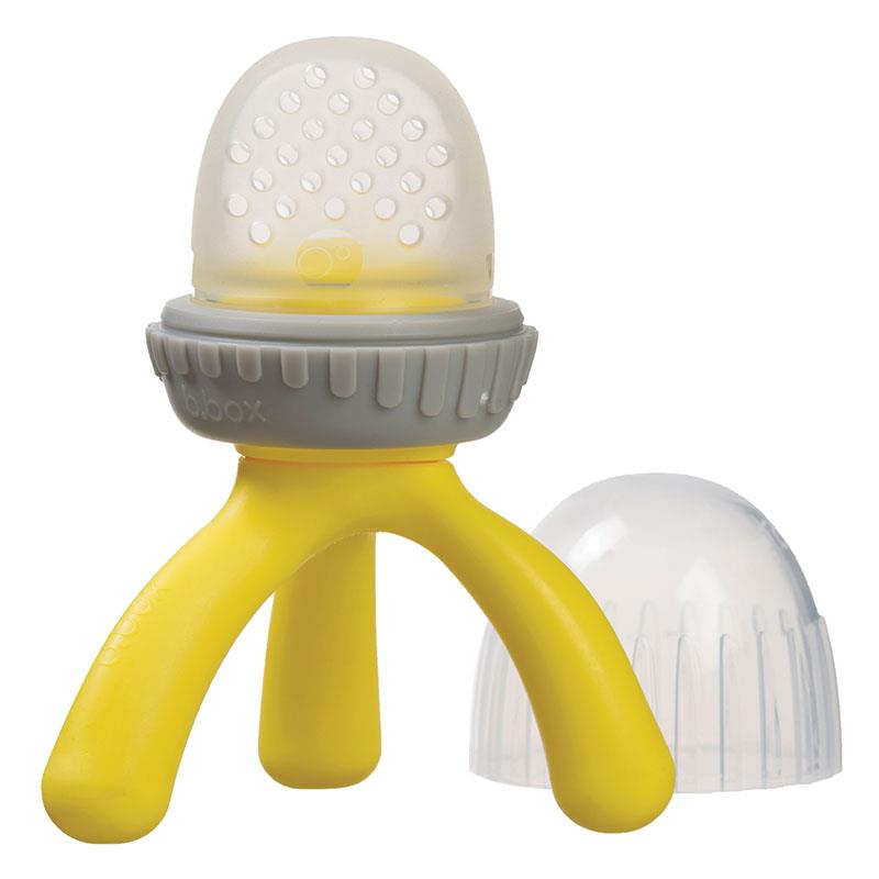 B.Box Silicone Fresh Food Feeder Lemon Sherbet