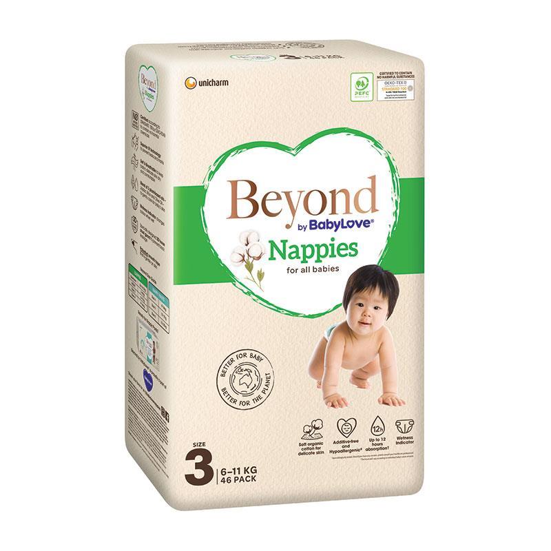 BabyLove Beyond Nappies Size 3 - 46 Pack