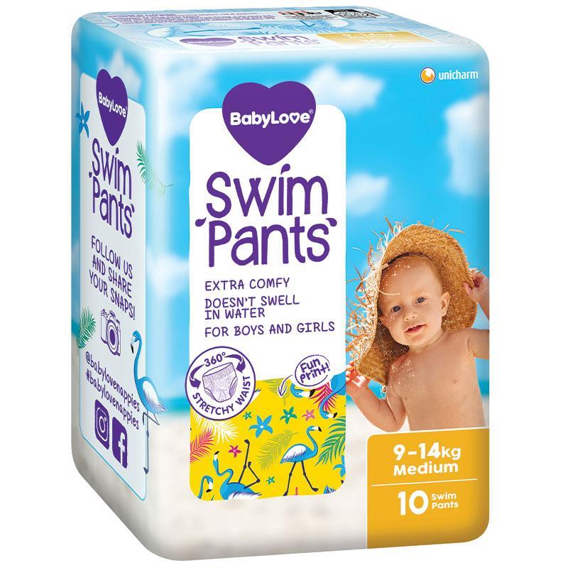 BabyLove Swim Pants Medium 10 Pack