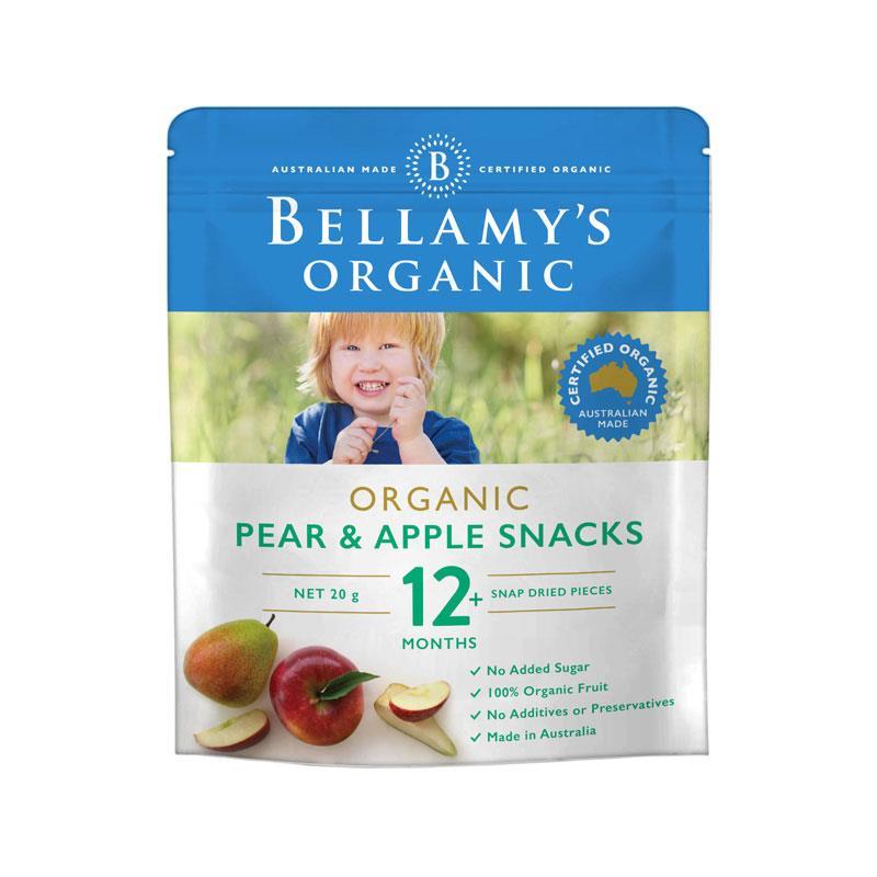 Bellamy's Organic Apple and Pear Fruit Snacks