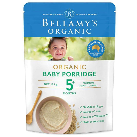 Bellamy's Organic Baby Porridge 125g