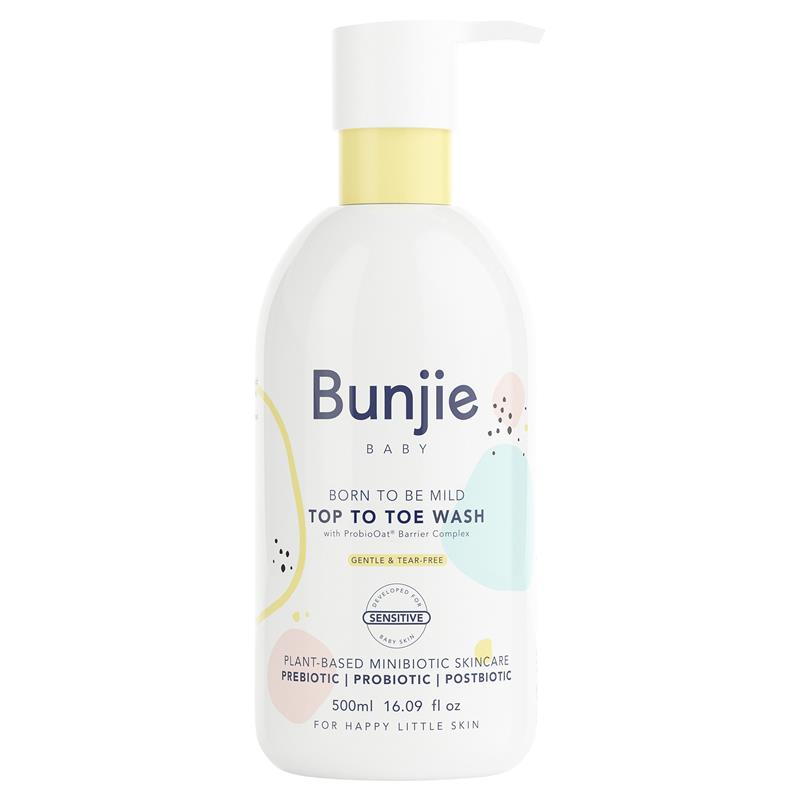 Bunjie Baby Top To Toe Hair And Body Wash 500ml