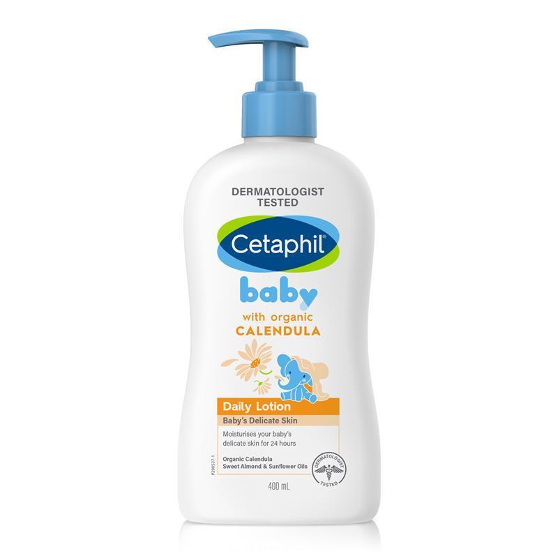 Cetaphil Baby Calendula Wash & Shampoo 400ml