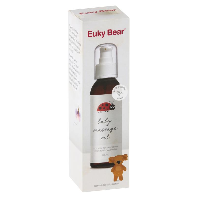 Euky Bear Baby Massage Oil 125ml