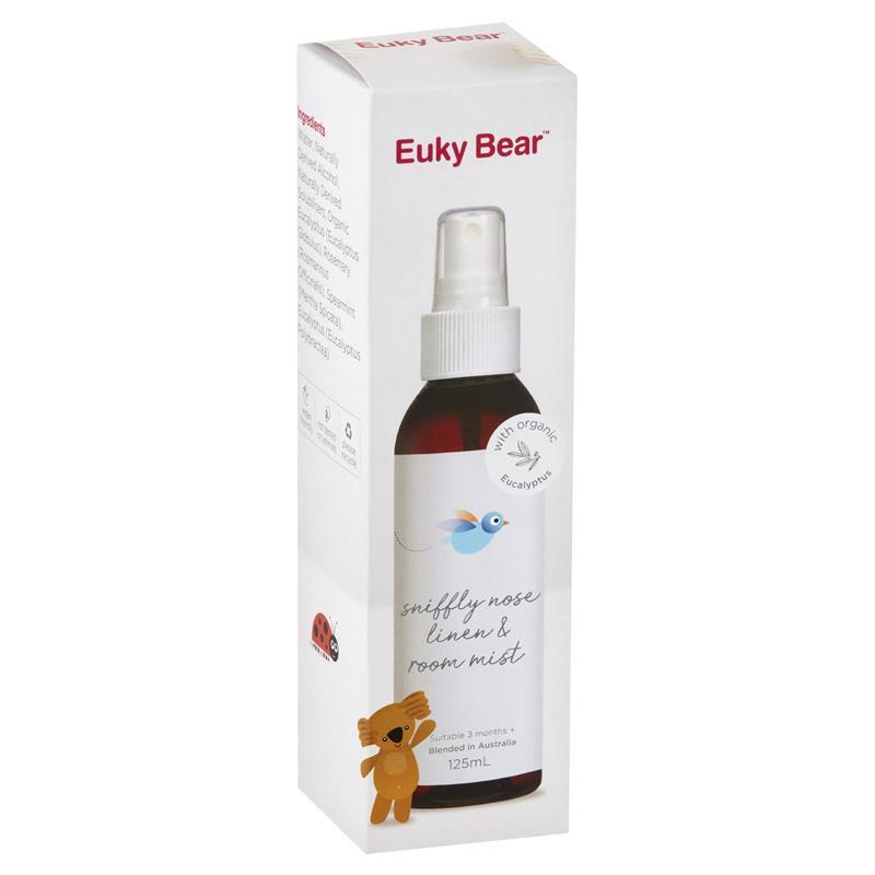 Euky Bear Sniffly Nose Linen & Room Mist 125ml