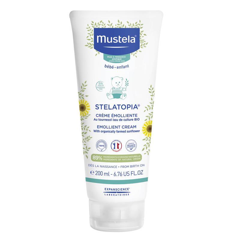 Mustela Stelatopia Emollient Cream 200ml