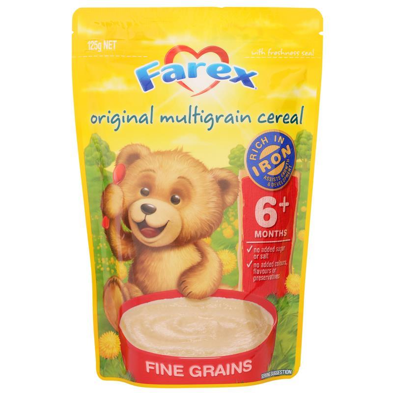 Farex Original Multigrain Cereal 125g