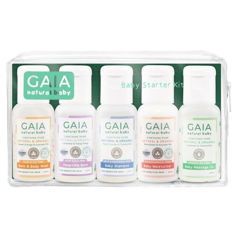 Gaia Natural Baby Starter Kit 5 x 50ml