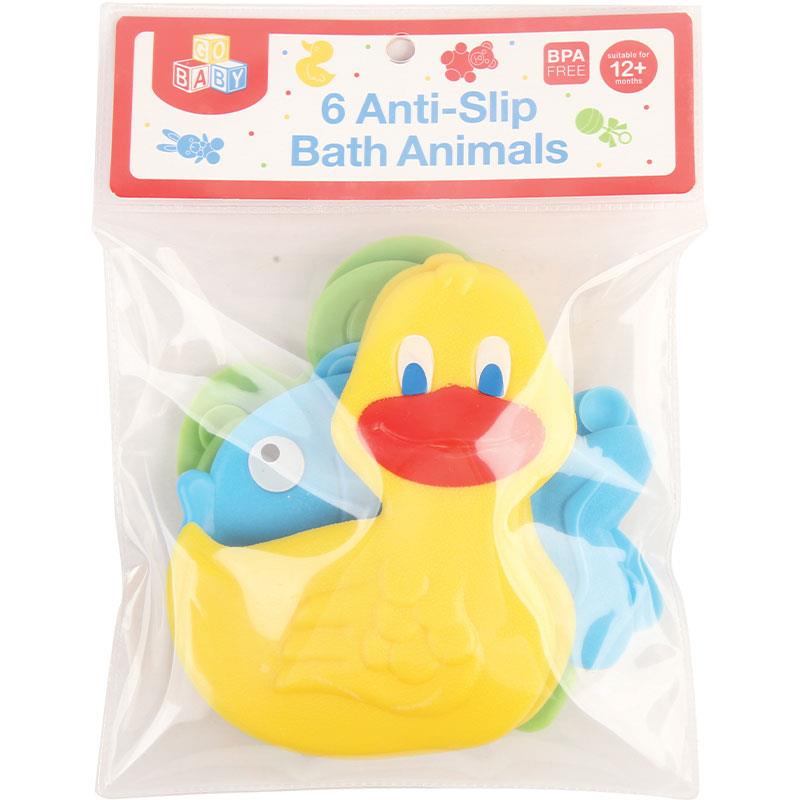 Go Baby Bath Anti Slip Animal Appliques