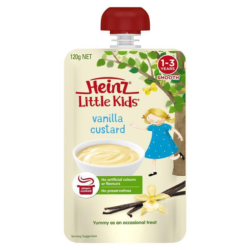 Heinz Little Kids Vanilla Custard 120g