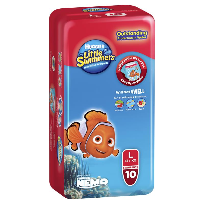 Huggies 10 Swimmer Large