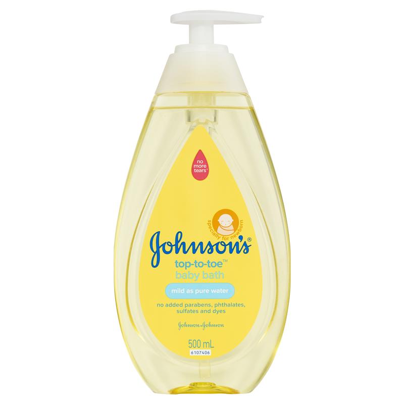 Johnson's Top-To-Toe Baby Bath 500mL