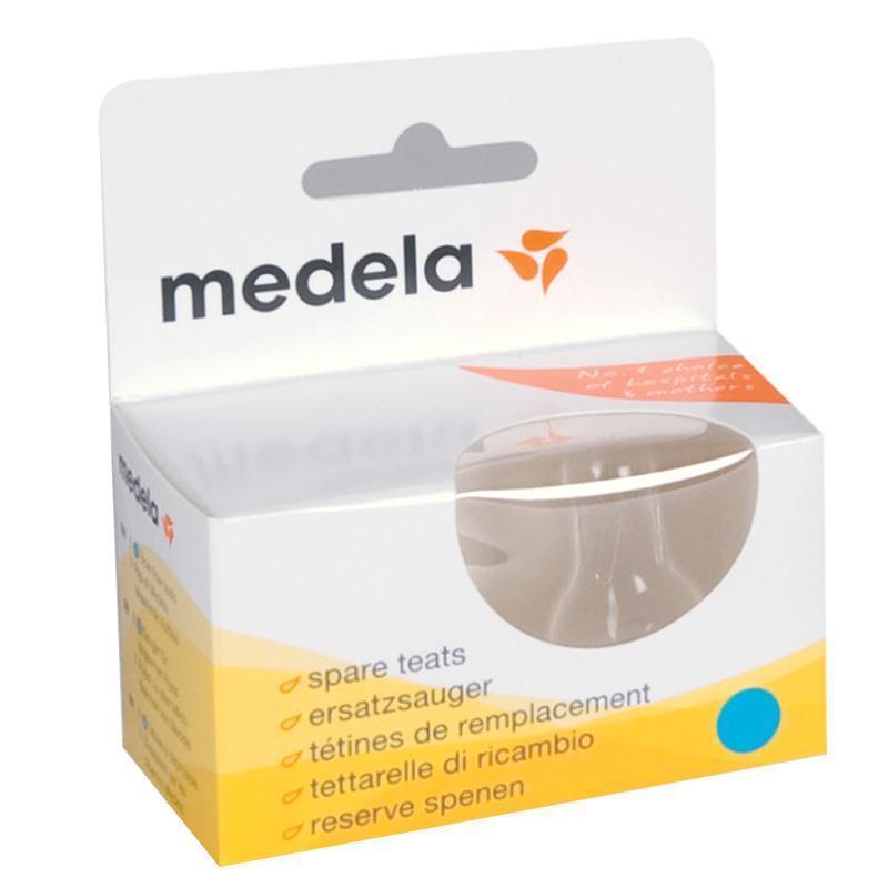 Medela Spare Teats Slow Flow 2 Pack