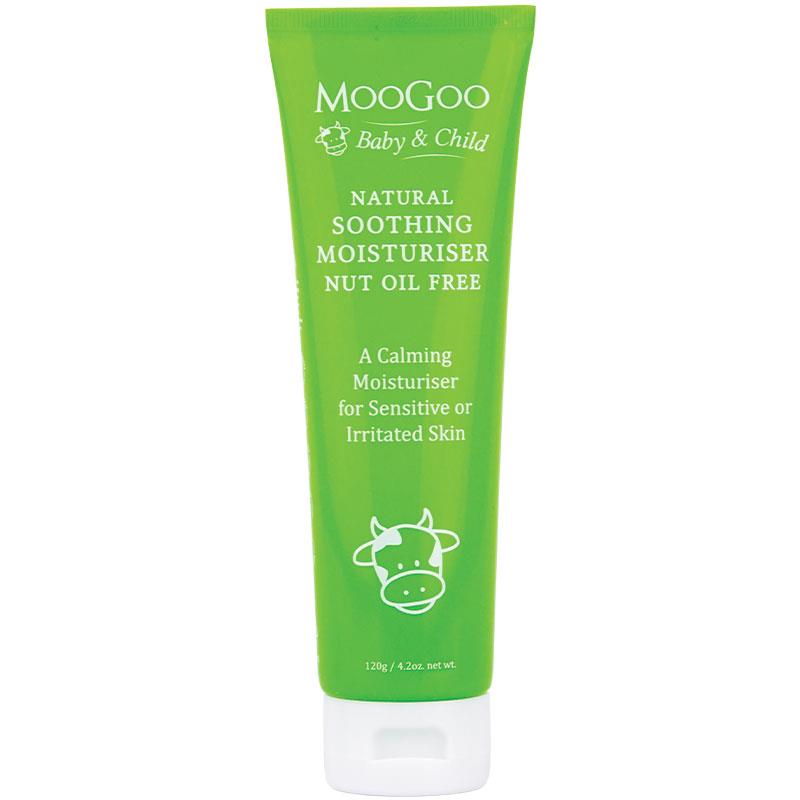 MooGoo Baby And Child Soothing Moisturiser Nut Oil Free 120g