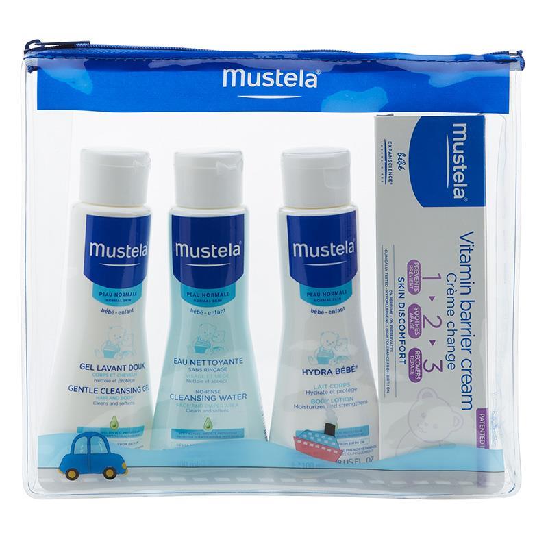 Mustela 4 Piece Travel Set