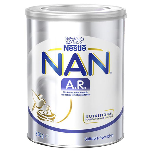 Nestlé NAN A.R. Baby Infant Formula for Regurgitation, From Birth to 12 Months – 800g