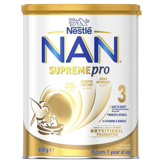 Nestlé NAN SUPREMEpro 3 Premium Toddler Milk Drink Powder, From 1 year – 800g