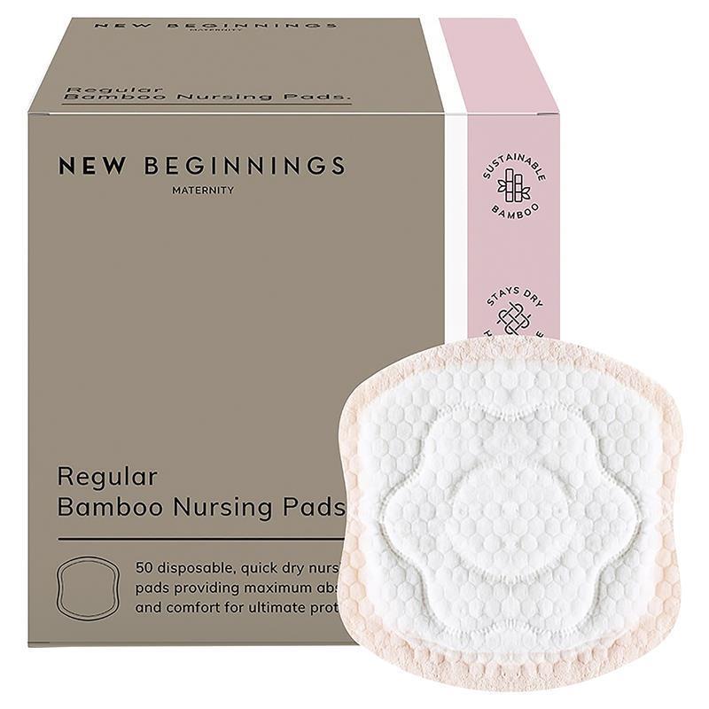 New Beginnings Bamboo Breast Pads 50 Pack