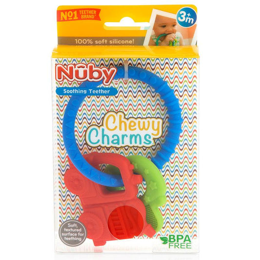 Nuby Chewy Charms Silicone Teether