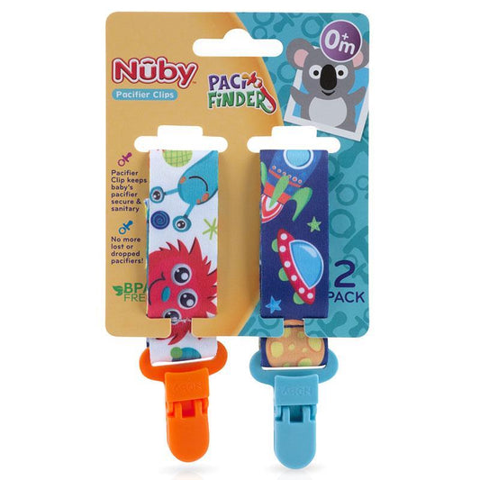 Nuby Pacifinder Clip 2 Pack