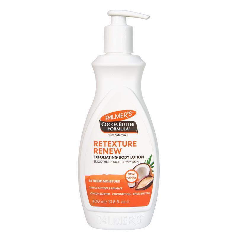 Palmer's Cocoa Butter Retexture & Renew Exfoliating Body Lotion 400ml