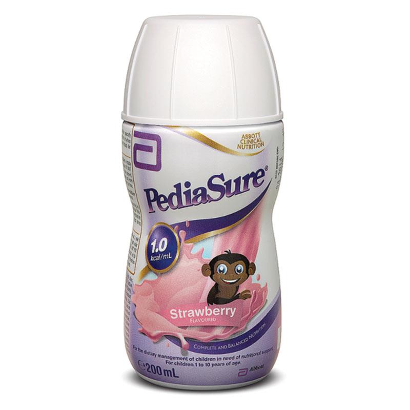 Pediasure Ready To Drink Strawberry 200ml