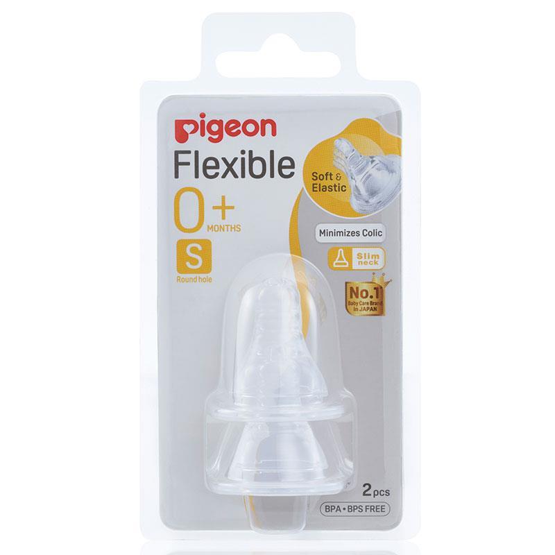 Pigeon Flexible Peristaltic Nipple S 2 Pack