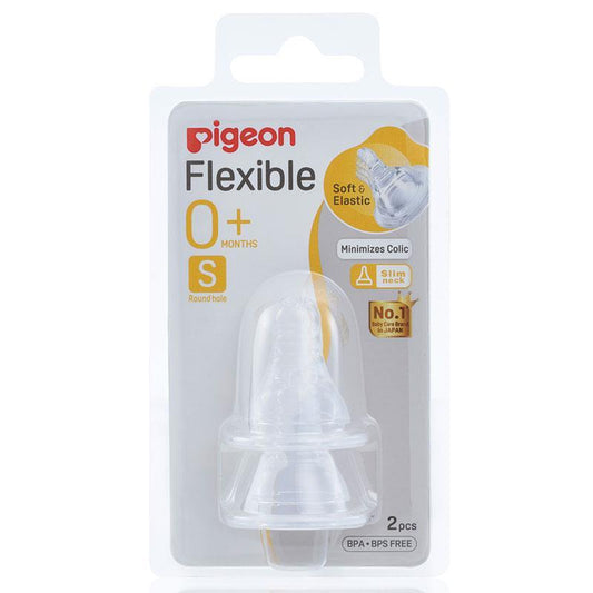 Pigeon Flexible Peristaltic Nipple S 2 Pack