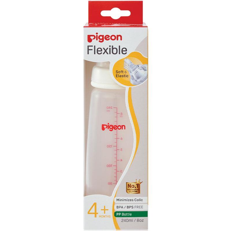 Pigeon Flexible Peristaltic PP Bottle 240ml