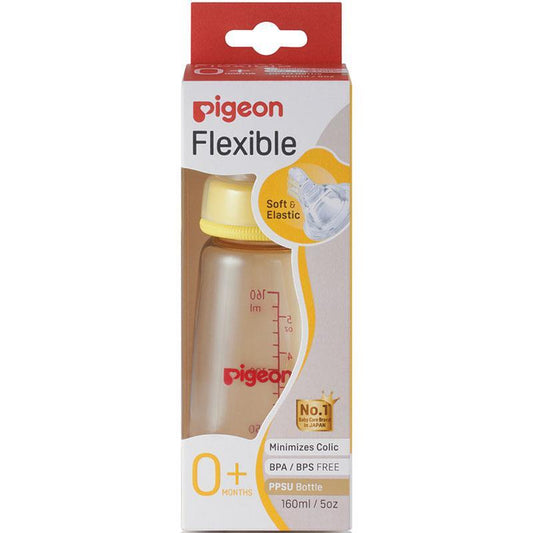 Pigeon Flexible Peristaltic PPSU Bottle 160ml