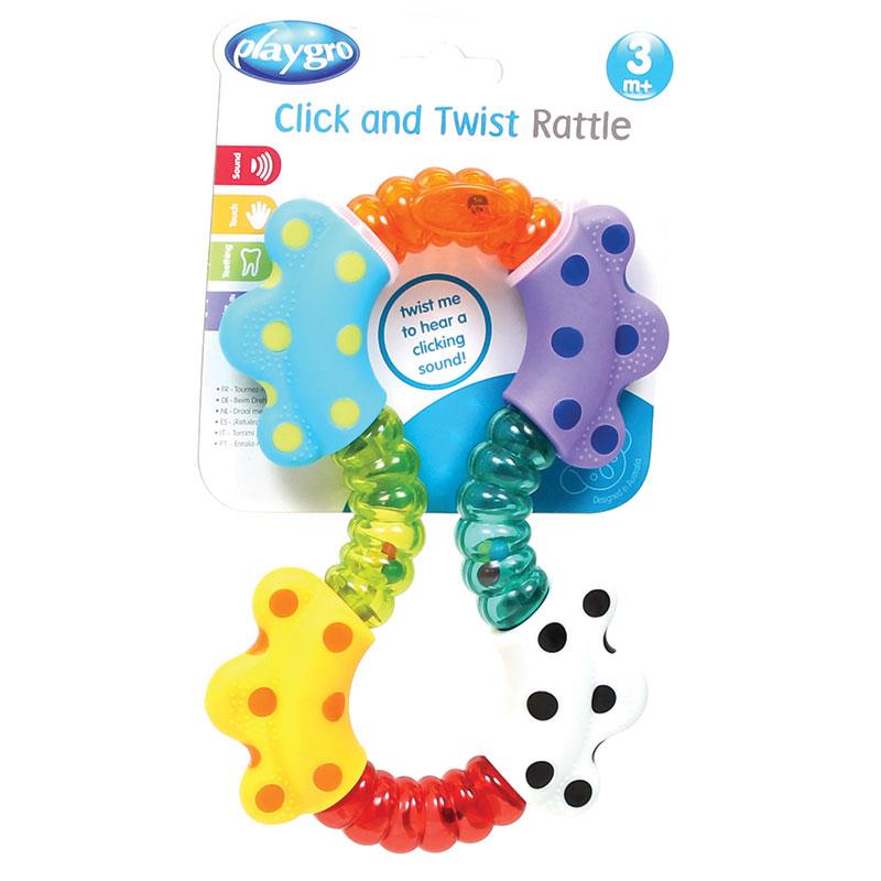 Playgro Click and Twist Rattle