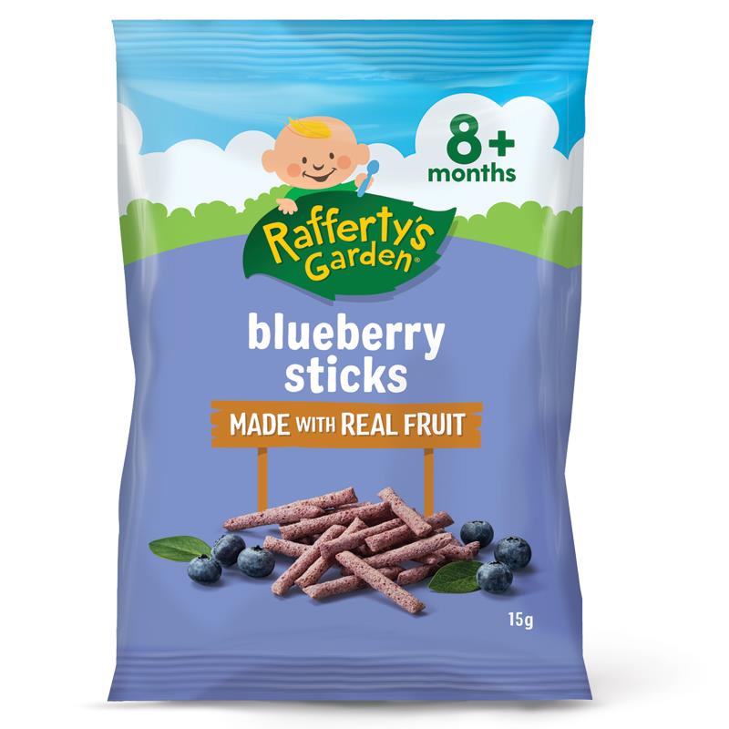 Raffertys Garden Blueberry Sticks 15g