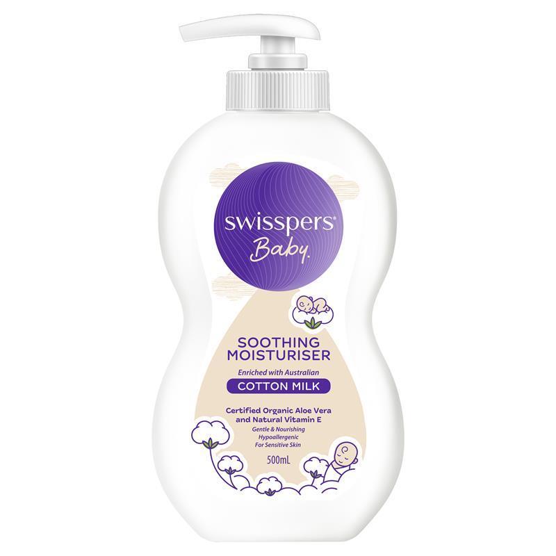 Swisspers Baby Soothing Moisturiser 500ml