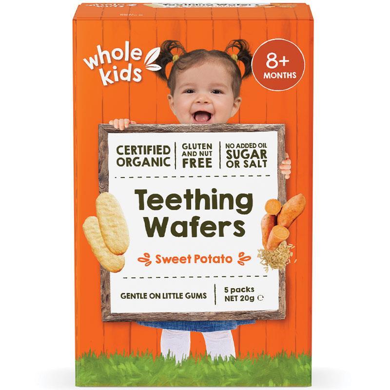 Whole Kids Rice Wafer Sweet Potato 20g 5 Pack